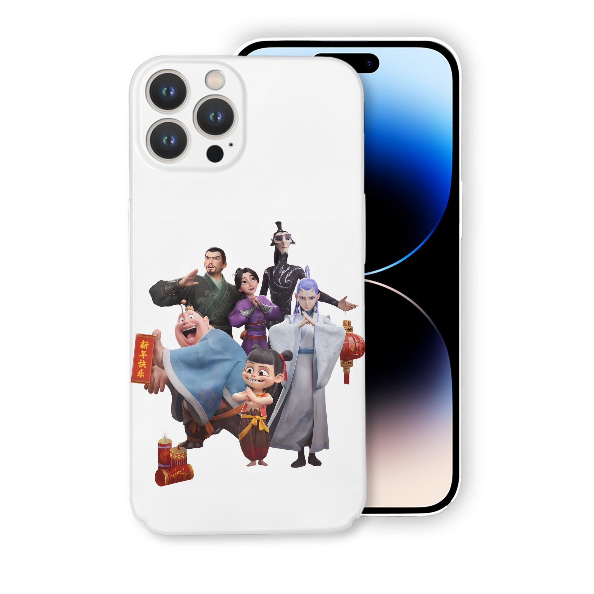 （画像用） Ne Zha 2 ナタ 魔童の大暴れ 【iPhone 14シリーズ対応】ハードケース
